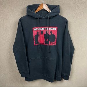 Rage Against The Machine Vintage Hoodie Black RATM 2006 Band Merch